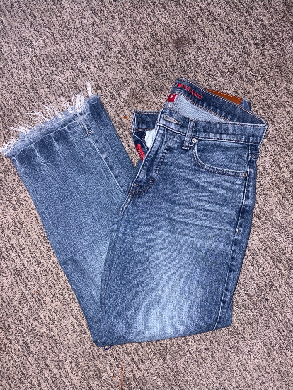 Lucky Brand High-Rise Straight Jeans in Light Blue Size 6